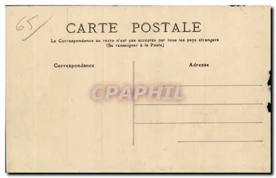 Bagnères-de-Bigorre — Uma Festa de Crianças no Casino — Editora: Les Pyrénées, n° 478 — Verso