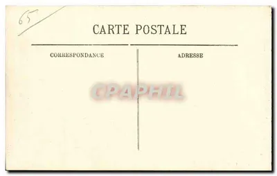 Cauterets — Widok na rzekę Gave, Hotele Regina i de l'Univers — LL. — Rewers