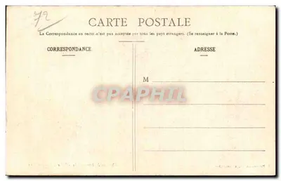 Castelo de Bonnétabelle - Sala de Jantar — F. Pichonneau, lib. em Bonnétabelle — Verso