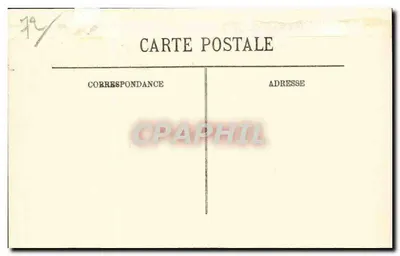 Sablé — O Hotel de Ville — LL — Verso