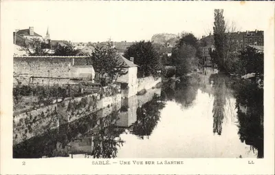 Sablé — Uma Vista sobre a Sarthe — LL