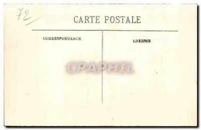 Sablé — Uma Vista sobre a Sarthe — LL — Verso