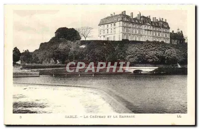 Sablé — O Castelo e a Barragem — LL