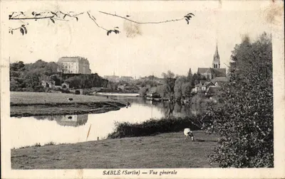 SABLÉ (Sarthe) — Vista geral