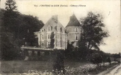 Castelo d'Ourne — Castelo do Loir (Sarthe) — Fototipia J. Môral
