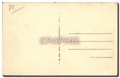 La Flèche — Most Karminów widziany z Loir — LL.28 — Wydawca: Des Arts Photomécaniques, Paryż — Rewers