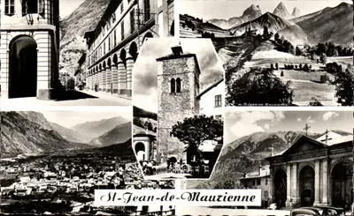 St-Jean-de-Mauzienne — vista panorâmica e monumentos — Réal-Photo, n°1631