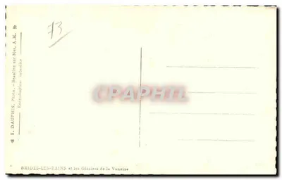 Brides-les-Bains — lodowce Vanoise — Foto G. Dauphin, A.M. — Rewers