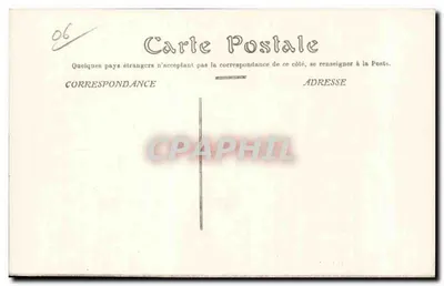 Monaco — Entrada al Principado — Editor: Sociedad Picard, N°107 — Reverso