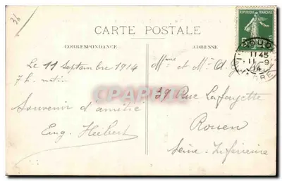 Issoudun — Ogólny widok z mostu Saint-Paterne — PP — Rewers