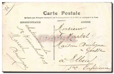 Châteauroux — L'Hôtel-de-Ville — Wydawca: Marbres — Rewers