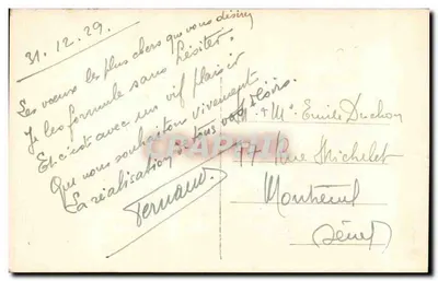 Pansées colorate — editore Carmen, n° 392 — Verso