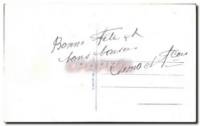 Arranjo de flores secas — Promesse Fête — sem editor ou número visível — Verso