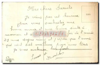 Bouquet de pivoines — Boa Ano — Pitti's n°1195 — Verso