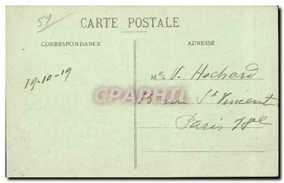 VITRY-LE-FRANÇOIS — Porta do Ponte (Face interior) — E. Legeret, foto-editora — Verso