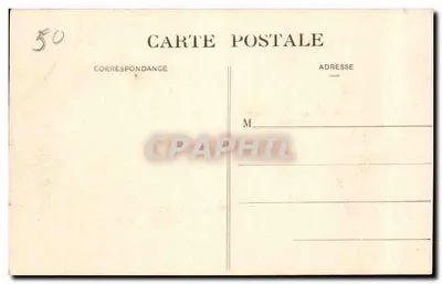 Mont-Saint-Michel — La prisión donde fue encarcelado Barbès de 1839 a 1854 — Colección L. G. H. Saint-Pierre-Eglise — Reverso