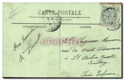 Dieppe — Dzieci grające przy niskiej wodzie — LL. — Rewers