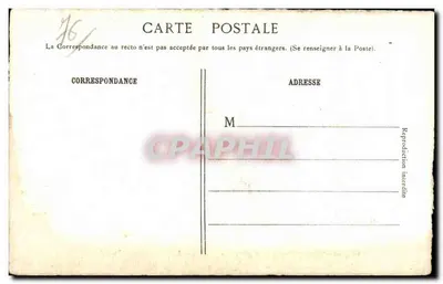 Kościół św. Ouen (widok z ulicy Loup) — Rouen dawniej 1845 — Wydawnictwo H. Barbé, nr 5 — Rewers