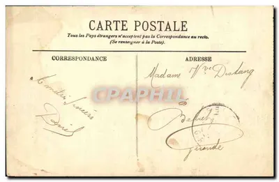 Bordeaux — Cours de l'Intendance — LL. — Rewers