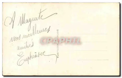Bukiet mydlin — wiersz drukowany — DÉDÉ PARIS 981 — Rewers