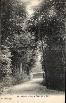 Yport — Na Estrada para a Estação — Cl. Monzauge, n°62