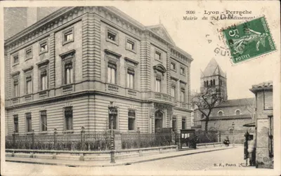 Lyon - Perrache — Prefeitura do 2º Distrito — B. F., Paris