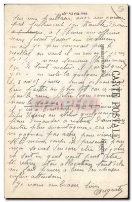 LYON — Rue de la République e Place Bellecour — Selecta, n°331 — Verso