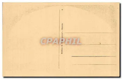 Bizerte — Mercado de Pescado — Edición G. Glatz-auneuf — Reverso