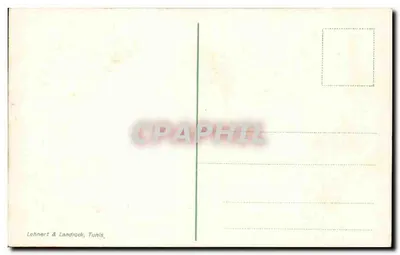 Marabu — Tunezja — Lehnhert & Landrock, Nr 642 — Rewers