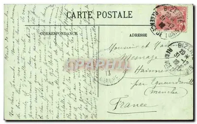 Bizerte — O Square e o Grand Hôtel — LL. n°87 — Verso
