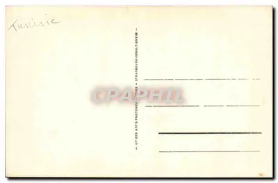 Gabès - Passagem do Oued — 55 — Cie des Arts Photomécaniques - Strasbourg — Verso