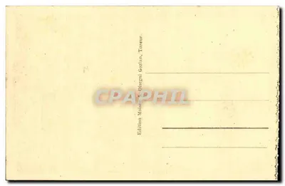 Tozeur — Oued w Palmierze — Wydawnictwo Disegni Gozlan, Tozeur — Rewers