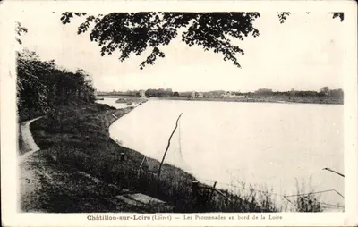 Châtillon-sur-Loire (Loiret) — As Promenades ao longo da Loire