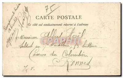 Statue von Charles Fourier — Paris — Vereinigung von Kapital, Arbeit und Talent — Rückseite