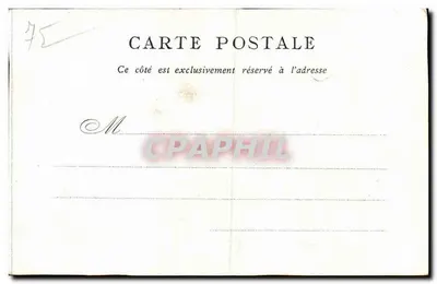 Notre-Dame — Editado pelo Bon Marché — Paris — Verso