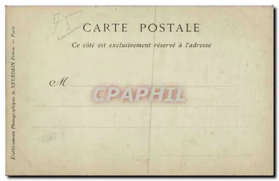 Paris — O Hotel Continental e a Rue Castiglione — Collections ND Phot — Verso
