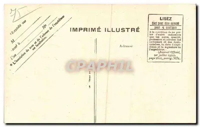 Paris — Estação da Leste — East Station — Editor E.P.D. n° 4293 — Verso