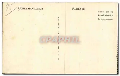 Paryż - Boulevar des Capucines w kierunku Madeleine - LL — Rewers