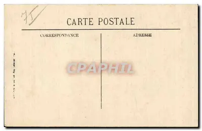 Parigi — La Via del Bois de Boulogne — editore non identificato, n° di serie 74 — Verso
