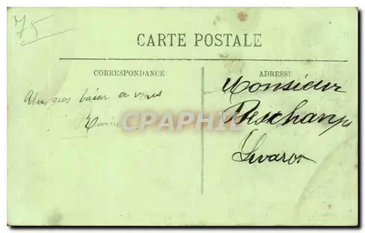 Inundações de Paris (Janeiro 1910) — Notre-Dame — LL. — N° 53 — Verso