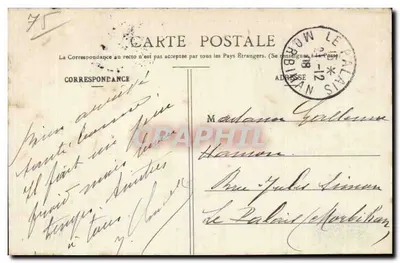 Parijs - Station Orléans-Orsay — J.H. — n°113 — Achterkant