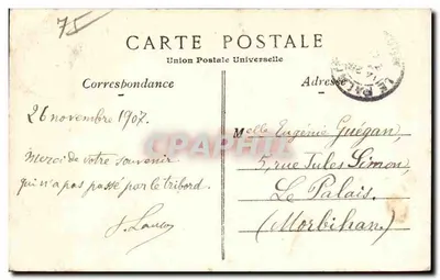 París — Boulevard y Puerta Saint-Denys — Union Postale Universelle, n°40 — Reverso