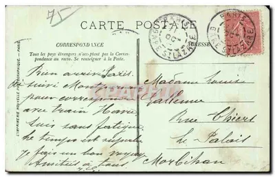 Paris — A Avenida do Bois de Boulogne — Graphphil, n° 431 — Verso