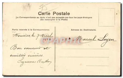Paris — Igreja de Saint-Etienne-du-Mont — G. B. n° 220 — Verso