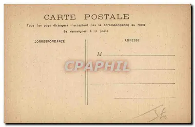 PARIS - Gare de l'Est — Ansicht der Fassade und der Place — unbekannter Verleger — Rückseite