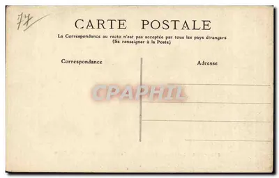 Meaux - Moinho da Escada (Vista tirada do Quai Victor-Hugo) — Pseudotypie A. Rep & Fillicette à Château-Thierry, n° 874 — Verso
