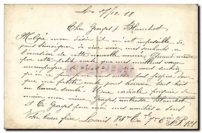 Pansies em um vaso de flores — cena noturna com lua — Gloria, n° 1081 — Verso