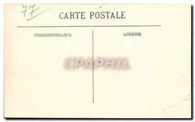 Fontainebleau — La Grande Rue et l'Église — LL. n° 90 — Verso