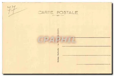 La Ferté-sous-Jouarre — Panorama genomen vanaf de Route de Jouarre — Uitgave Malherbe — Achterkant
