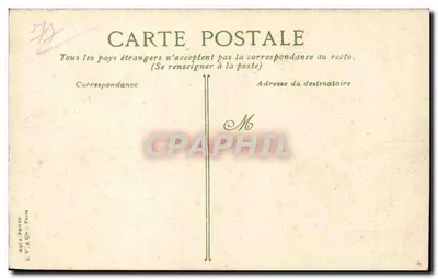 Provins — Panorama: Cidade Alta & Cidade Baixa — Aqua-Photo, Paris, n° 1533 — Verso